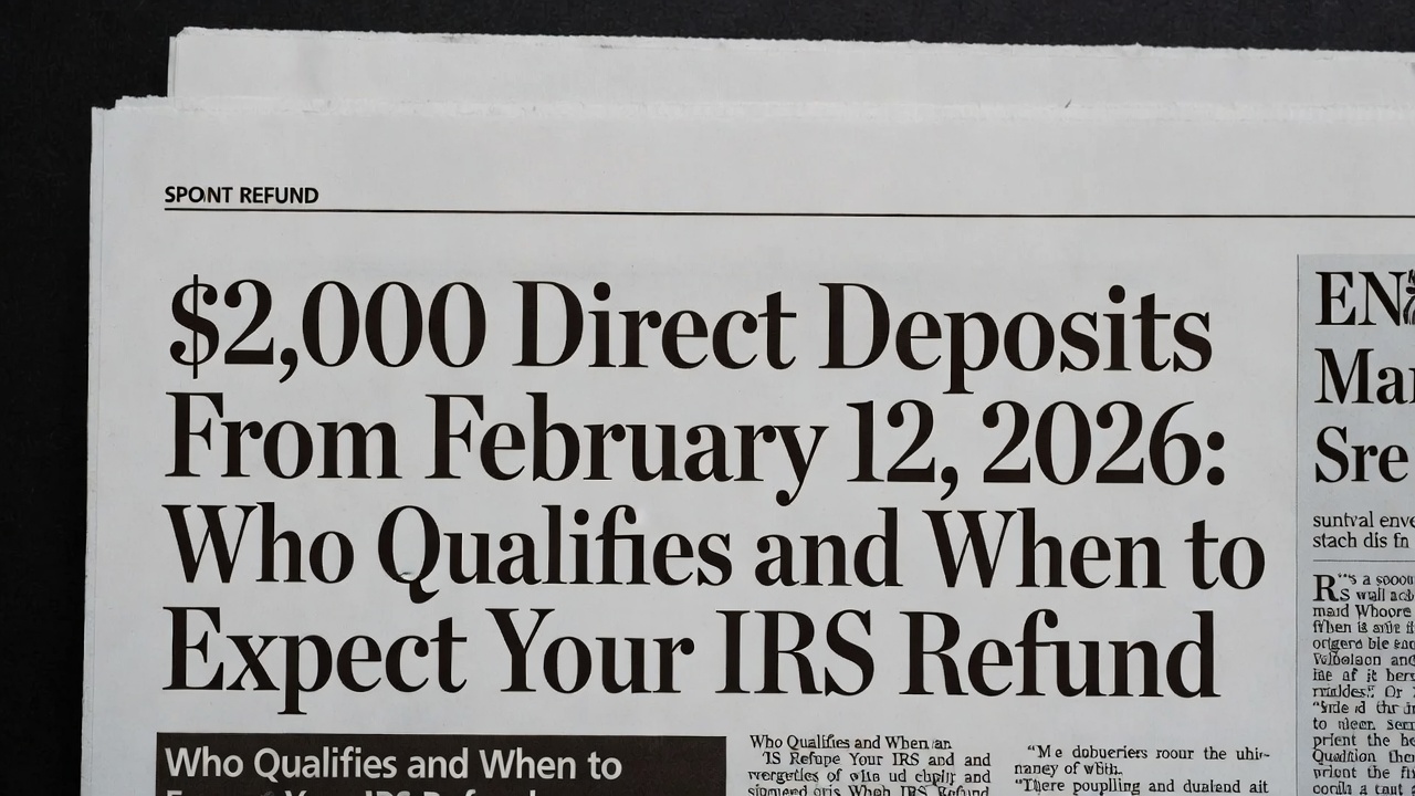 ## Federal $2,000 Payment February 2026: What Beneficiaries Should Know As February 2026 approaches, many Americans are asking whether a federal $2,000 payment will be issued and who might qualify. With the cost of rent, groceries, utilities, and healthcare continuing to rise, families are paying close attention to any news about possible government support. For retirees, working households, and people living on fixed incomes, even a one-time payment can provide meaningful short-term relief. When budgets are tight, an extra deposit can help cover urgent expenses. Some families may use the money to catch up on overdue bills or manage heating and electricity costs during winter months. Others might apply it toward groceries, prescription medications, or reducing high-interest credit card balances. While a single payment cannot solve long-term financial challenges, it can offer breathing room during difficult periods. ## How Eligibility Is Typically Determined Federal payments are usually based on income levels and recent tax records. In most cases, the government reviews information from the most recently filed federal tax return to determine whether someone qualifies. Income thresholds are set to focus assistance on low- and moderate-income households. Social Security retirement beneficiaries, disability recipients, and certain veterans may also be considered under federal relief measures, depending on official guidelines. Eligibility rules are determined by law and can include factors such as residency status, filing history, and household size. Accurate records are essential. If a person’s tax information is outdated, or if banking details and mailing addresses are incorrect, payments may be delayed. Keeping personal information current helps ensure that funds, if approved, are delivered without unnecessary complications. It is important to understand that eligibility depends on official government decisions. Until policies are formally enacted and published, payment guidelines may change. ## How Federal Payments Are Sent When federal payments are authorized, they are typically distributed in phases. Direct deposit is usually the first method used because it is faster and more secure. Individuals who have bank account information on file with the IRS or relevant federal agencies are often prioritized for electronic transfers. Direct deposits may begin in early February for those whose eligibility has already been confirmed. Additional deposits may continue through mid-February as more records are processed. Individuals without direct deposit details on file may receive paper checks or prepaid debit cards later in the month. Mailed payments often take longer due to printing and delivery time. Phased distribution allows federal systems to manage large payment volumes efficiently. However, this process also means that not everyone receives funds on the same date. ## Steps to Help Avoid Delays To reduce the risk of delays, individuals should ensure that their most recent tax return has been filed if required. Filing electronically and choosing direct deposit remains the fastest method for receiving government funds. Double-checking bank account numbers and mailing addresses is equally important. Monitoring official announcements from federal agencies helps prevent confusion. During periods when payment news spreads quickly online, misinformation can circulate. Relying only on verified government sources protects personal information and reduces the risk of scams. ## Planning for Financial Stability If a $2,000 payment is received, many households may choose to use it carefully. Paying down high-interest debt can reduce long-term financial strain. Setting aside a portion for emergency savings can provide protection against unexpected expenses later in the year. Thoughtful planning can help extend the value of a single payment beyond immediate needs. Careful budgeting supports stronger financial stability over time. ## Conclusion The conversation around a possible federal $2,000 payment in February 2026 highlights the financial concerns facing many Americans. Clear information about eligibility and distribution is essential for managing expectations. Keeping tax records updated and following official guidance remain the best steps for ensuring that any approved payment is received smoothly. $2,000 Direct Deposits From February 12, 2026
