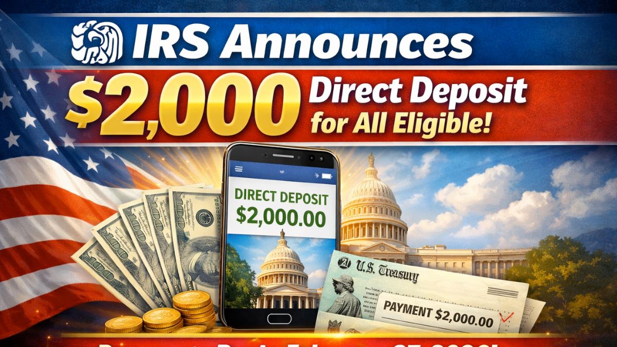 IRS Payment 26 FEB