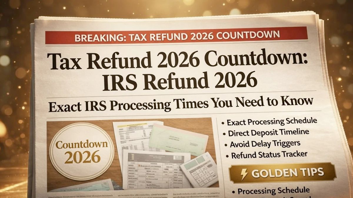 IRS Tax Refund 2026 Schedule: Expected Dates