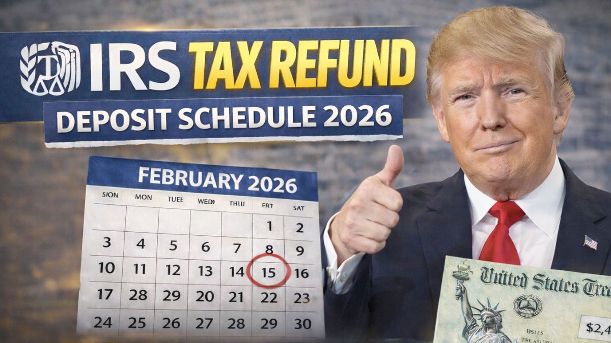 IRS Tax Refund Deposit Schedule 2026 News Update