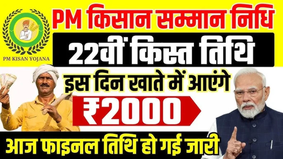 PM Kisan 22nd Installment Date 2026